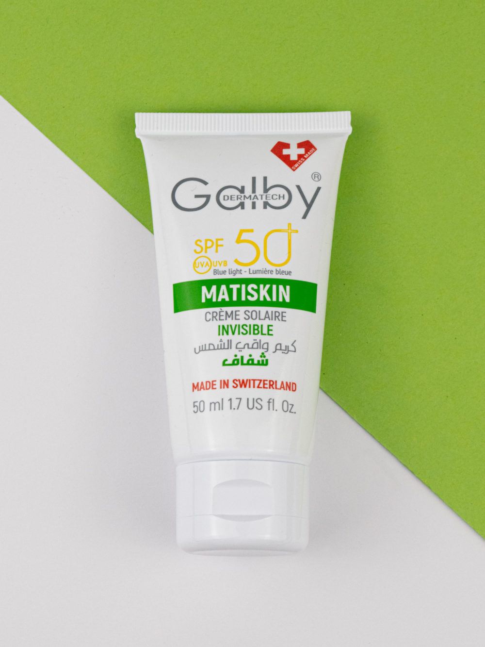 Galby Dermatech <br> MATISKIN Crème Solaire  Invisible SPF 50+